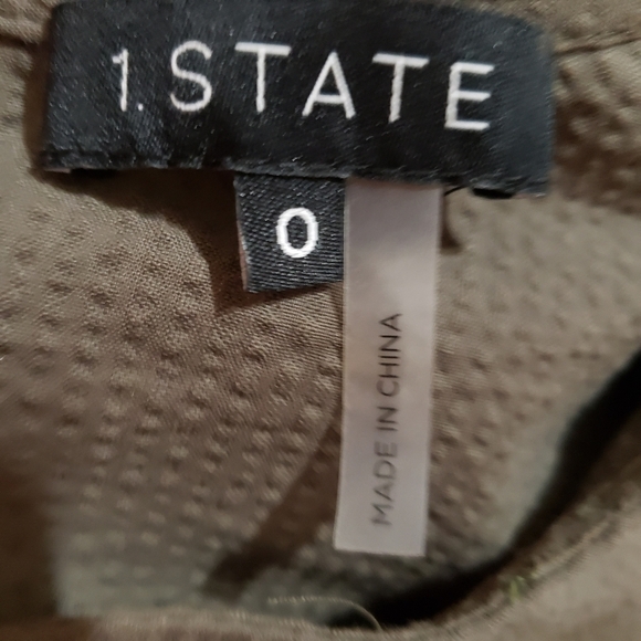 1.STATE Seersucker Dress size 0 - Picture 9 of 10